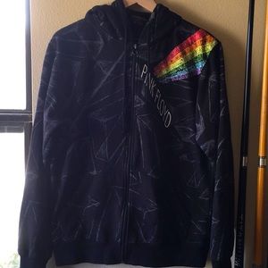 Pink Floyd Men’s Zip-up Hoodie Sweatshirt
